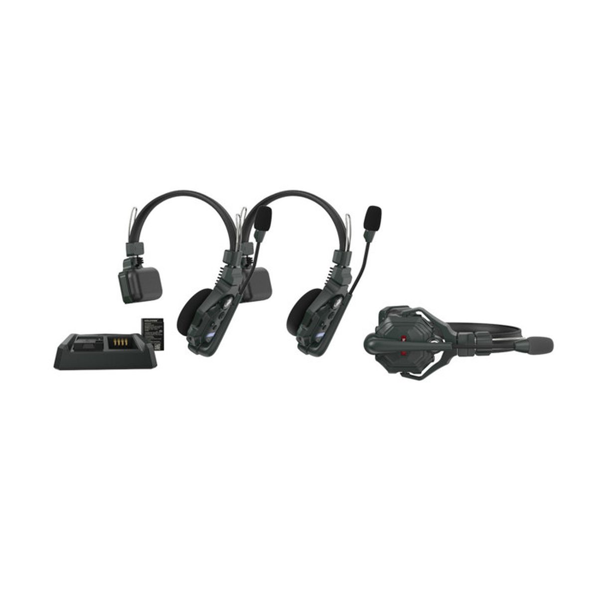 Casque Communication Sans Fil Hollyland Solidcom C1 Pro - 6 Utilisateurs 350m - ENC Annulation Bruit