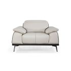 LA MAISON DU CANAPÉ Fauteuil cuir Design ELLIE