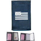 SYL'LA Pochette Etui Protection cuir Porte Carte Grise - papiers voiture - permis de conduire Drapeau Bretagne