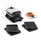 Gaufrier lectrique rversible King Size - TEFAL WM755D12 - Plaques amovibles - Thermostat rglable - 1200 W