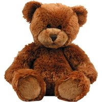 Peluche ours - MBW - 60620 marron roux - Pour enfants à partir de 3 ans - En peluche très douce