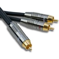 DCSk Cable Y Subwoofer RCA NF Audio MK II - OFC - triple blinde - 12m