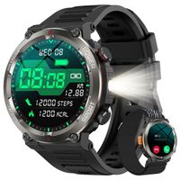 Blackview Montre Connectée Homme Appel Bluetooth 1.45" Smartwatch Sport GPS,Étanche Poussière, 960 mAh,120+ Sports, Android IOS