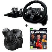 LOGITECH Volant de course G920 Driving Force - Xbox SERIES X - Xbox One et PC + F1 23 - Jeu Xbox One et Xbox Series X
