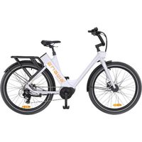 velo electrique femme adulte ENGWE P275 ST 27.5 pouces Autonomie 260km moteur central 250W e-bike de Ville 36V19.2AH blanc