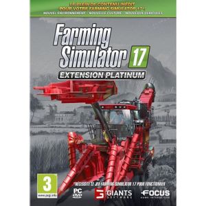 JEU PC Farming Simulator 17 Extension Platinium PC