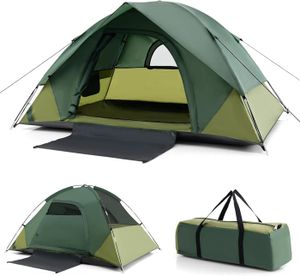 TENTE DE CAMPING GOPLUS Tente de Camping pour 2 Personnes, Tente de