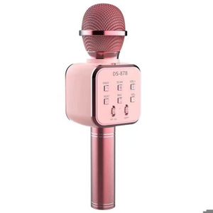 MICROPHONE Microphone avec Jouet interactif e karaoké rose KL