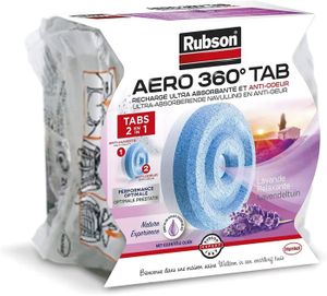 DÉSHUMIDIFICATEUR AERO 360 1 recharge en tabs parfum lavande relaxante recharge pour absorbeur dhumidit ultra absorbante et anti odeurs