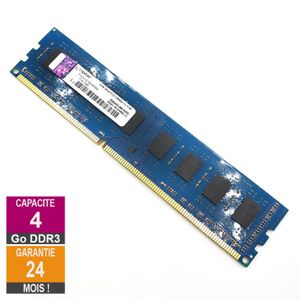 Barrette Mémoire RAM Sodimm 4Go DDR3 PC3 - Informatique