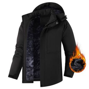 Veste Bomber GUESS Pour Homme - Noir Avec Capuche - Taille XL - Occasion Très Bon état