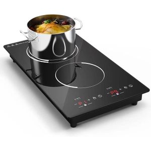 Plaque induction portable 2 feux - SUTEO - 3500W - 10 réglages de Plaque induction portable 2 feux - SUTEO - 3500W - 10 réglages de