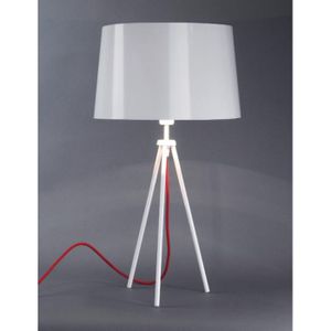 LAMPE A POSER Lampe a poser Tropic lt design blanc