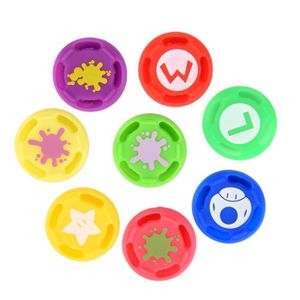 JOUET À BASCULE Mavis Laven 8PCS Silicone Joystick Grip Cover, Gri