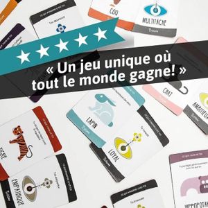 JEU SOCIÉTÉ - PLATEAU Lot Dis Ta Vie + Totem Version Française + 1 Règle