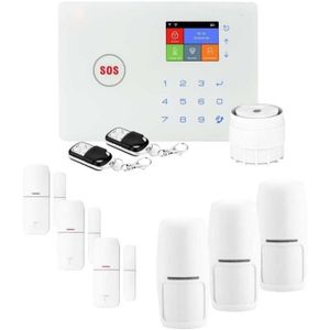 KIT ALARME Alarme Maison Sans Fil Wifi Gsm Kit3