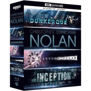 BLU-RAY FILM Coffret Christopher Nolan 3 Films  Dunkerque (Dunk