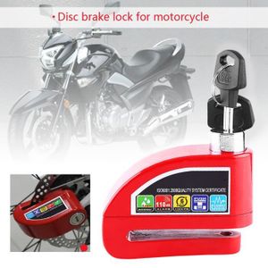 Gadgets de moto Bloque disque de frein avec alarme pour : moto,  scooter/cyclomoteur, vélo