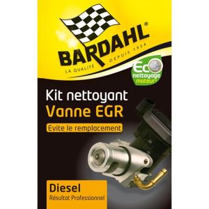 BARDAHL Pack Décrassant moteur Diesel 5 en 1 Décrasse sans démontage : le  turbo, la vanne EGR, le filtre a particules,les injec