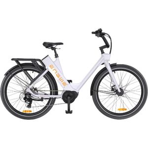 VÉLO ASSISTANCE ÉLEC velo electrique femme adulte ENGWE P275 ST 27.5 pouces Autonomie 260km moteur central 250W e-bike de Ville 36V19.2AH blanc