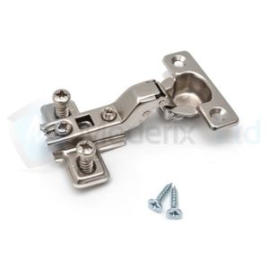 10 PCS Sécurité Charnière de porte complet Overlay Meuble Cuisine Armoire NEUF