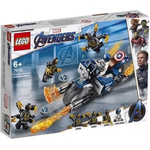 ASSEMBLAGE CONSTRUCTION LEGO® Marvel Super Heroes 76123 - Captain America 