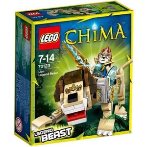 ASSEMBLAGE CONSTRUCTION LEGO Chima 70123 Le Lion Légendaire