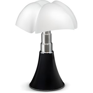 LAMPE A POSER MINI PIPISTRELLO CORD-LESS-Lampe Nomade LED H35cm Noir Martinelli Luce | designé par Gae Aulenti