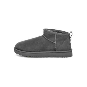 BOTTINE Boots - UGG - CLASSIC ULTRA MINI - Femme - Cuir - 