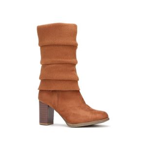 Bottes daim hotsell camel femme