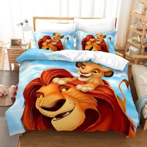Housse De Couette Enfant Le Roi Lion Cdiscount Maison