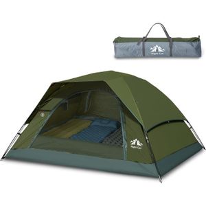TENTE DE CAMPING Tente De Camping Pour 1 2 Personne Homme Imperméable Tentes De Randonnée Installation Facile Poids Léger Pour La Randonnée Ar[J34]