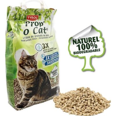 Litière végétale agglomérante pour chat Cat's Best OkoPlus - 4,3 kg Cat 'S  Best