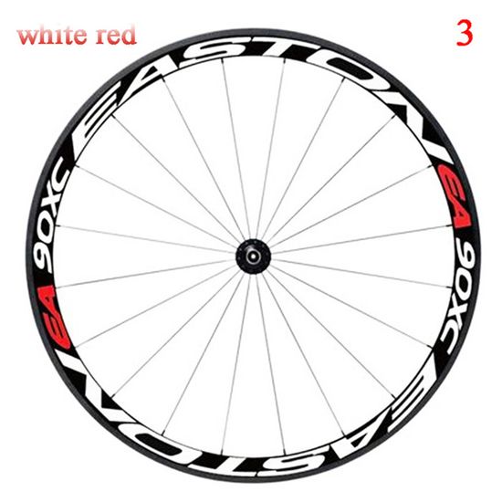 Kit Autocollants Jantes VTT Racing Blanc Mat – 27-29 Pouces, RX025, Protection Cadre