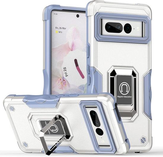 Support Magnétique Rotatif, étui Antichoc Pour Google Pixel