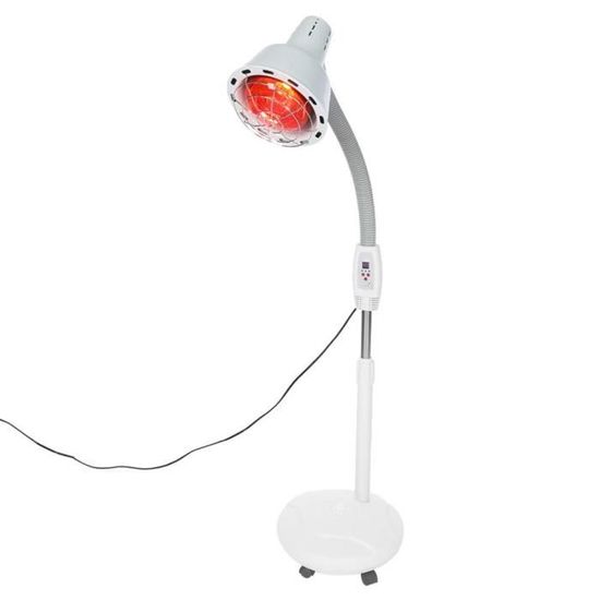Akozon Lampe infrarouge Lampe de thérapie de chauffage par lumière infrarouge 275W Lampe de soulagement du froid pour douleurs