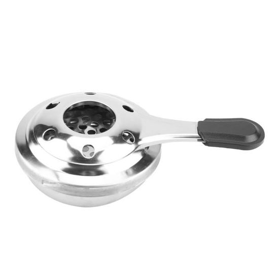 Brûleur à Alcool Portable En Acier Inoxydable - Réchaud Pour Fondue, Pique-nique, Camping - Puissance Réglable, Anti-éclaboussures