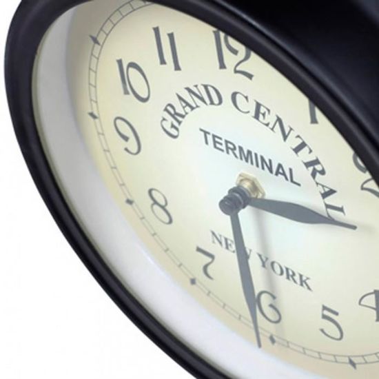 Horloge Murale Westminster Double Face - Style Gare - Quartz - Occasion