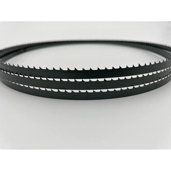 Lame de scie à ruban 1712 mm x 6,35 mm x 6T Accessoire de coupe pour le travail du bois portable Lame de scie à ruban 1712 mm x 6,35 mm x 6T Accessoire de coupe pour le travail du bois portable