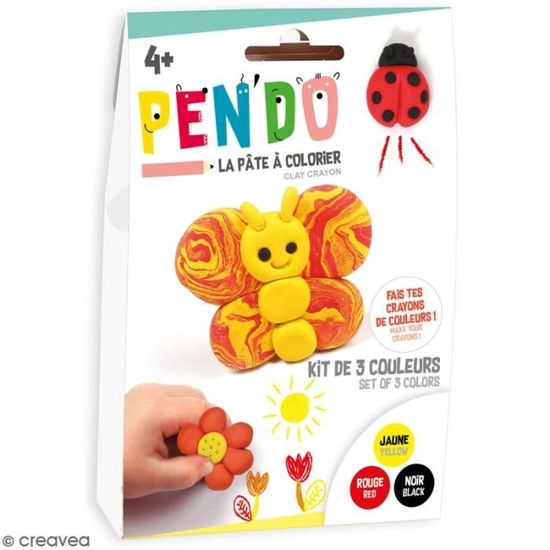 Kit créatif Pen'Do - pâte à colorier Nature - 3 pcs - GRAINE CREATIVE ON A TOUS DU TALENT