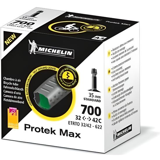 Chambre à air Michelin Protek Max (A4) - 29" 47/58-622 Presta 40 mm