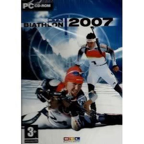 Jeu Vidéo RTL Biathlon 2008 - Bon État - Testé Et Vérifié