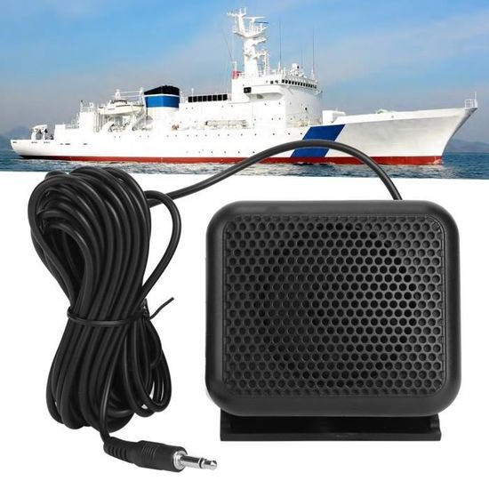 Haut-Parleur Externe NSP-100 Pour Radio CB Yaesu – Compatible FT-847, FT-920, FT-950, FT-2000 – Qualité Audio Claire