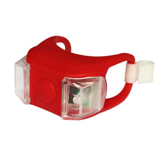 Feu Arrière Vélo LED Bell 30 USB Rechargeable - Mode Stable/clignotant - Rouge/noir