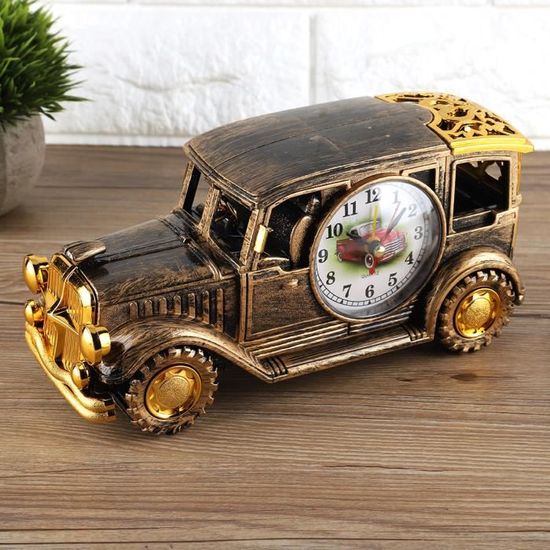 Maxspace Réveil de bureau rétro classique pour salon, table
