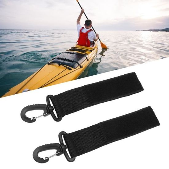 BELLIFFY 2 Pièces Clamp Verrouillage Pagaie - Fixation Rapide Et Sécurisée Kayak & Paddle