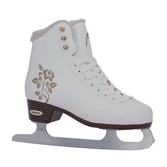 Patins à Glace HEAD Amber Senior - Pour Dames - Blanc - Taille Adulte - Neuf Avec Emballage