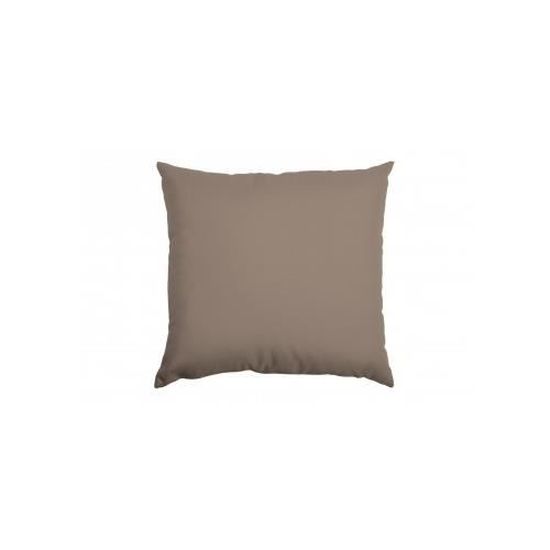 40x40 cm Taupe HomeMaison Galette de Chaise Outdoor d/éhoussable Unie Polyester