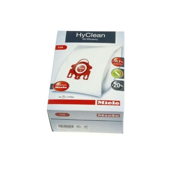 Miele 9917710 Hyclean 3d Efficiency Fjm Sac Pour Aspirateur