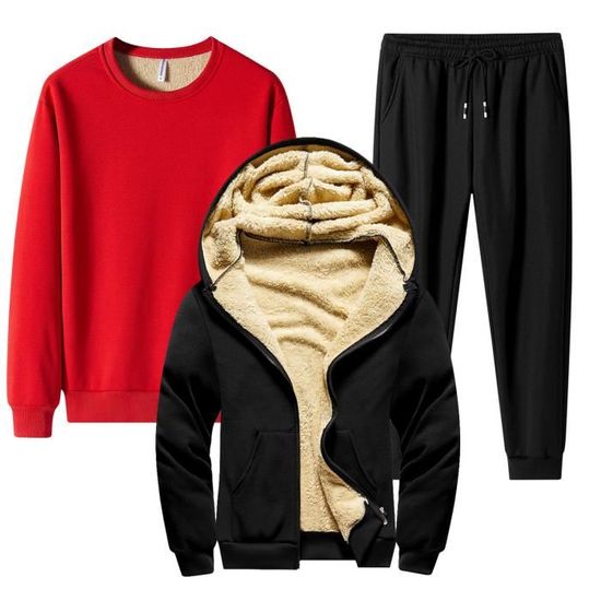 LOYOO Costume De Sport Pour Hommes Olym_pique Logo Veste U00e0 Capuche